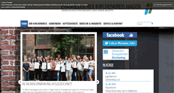 Desktop Screenshot of kirchenkreis-hagen.de